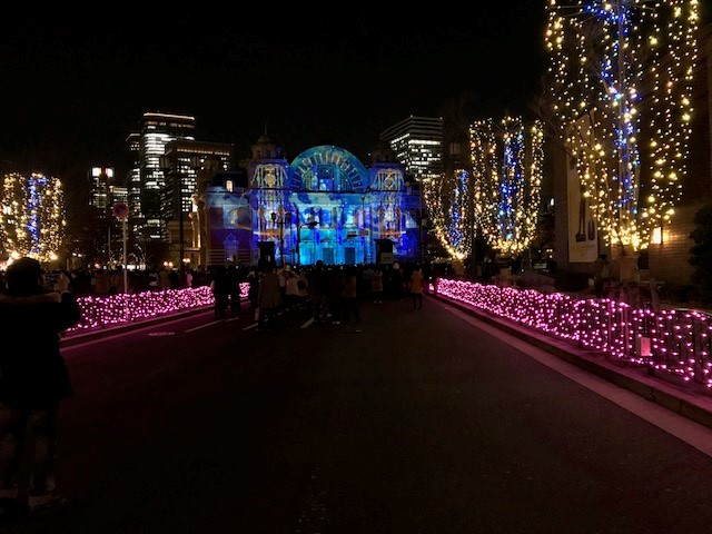 大阪市中央公会堂-夜景2